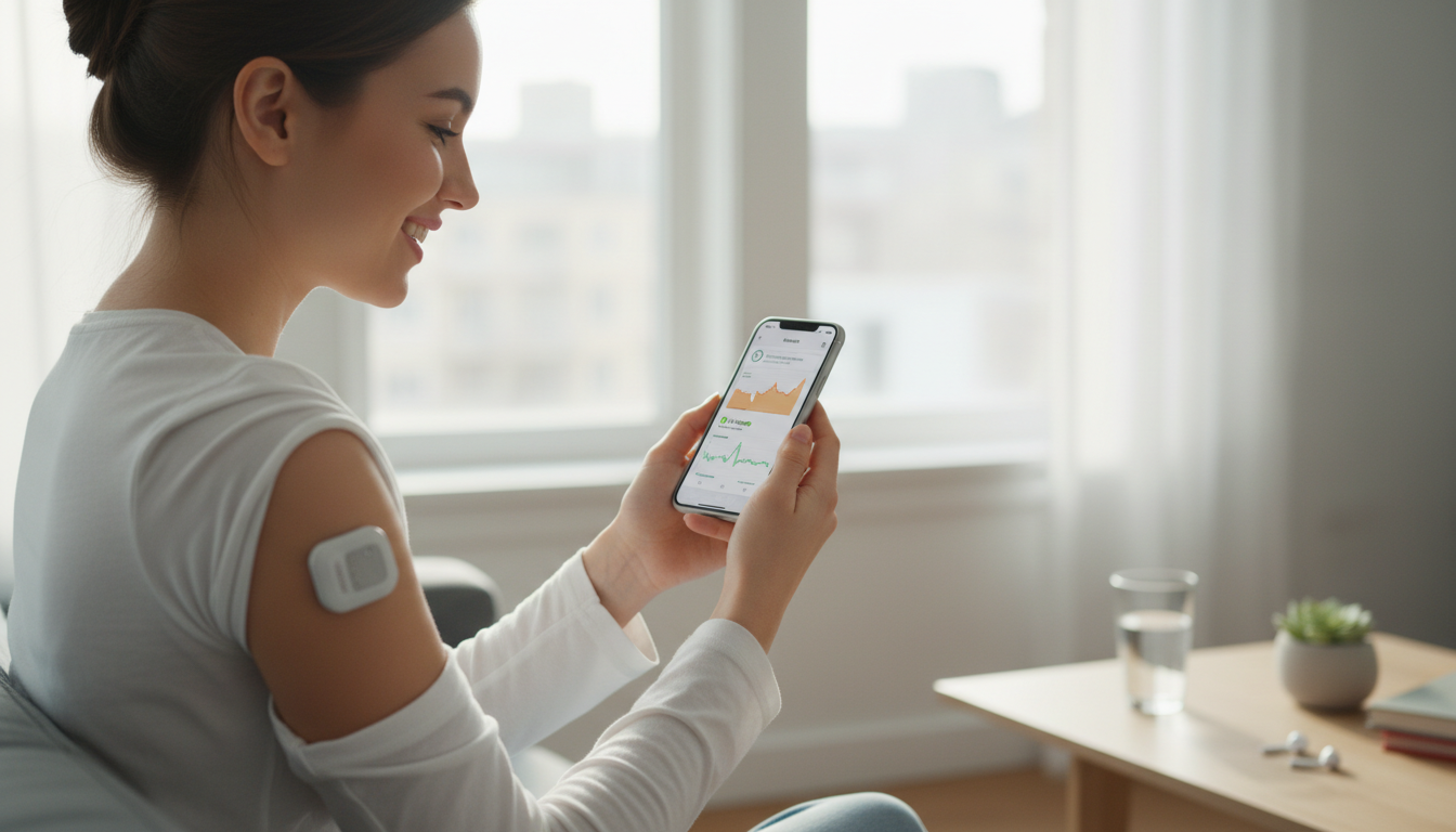 Sensores sem agulha e smartwatches: as novas tecnologias de glicose em 2026